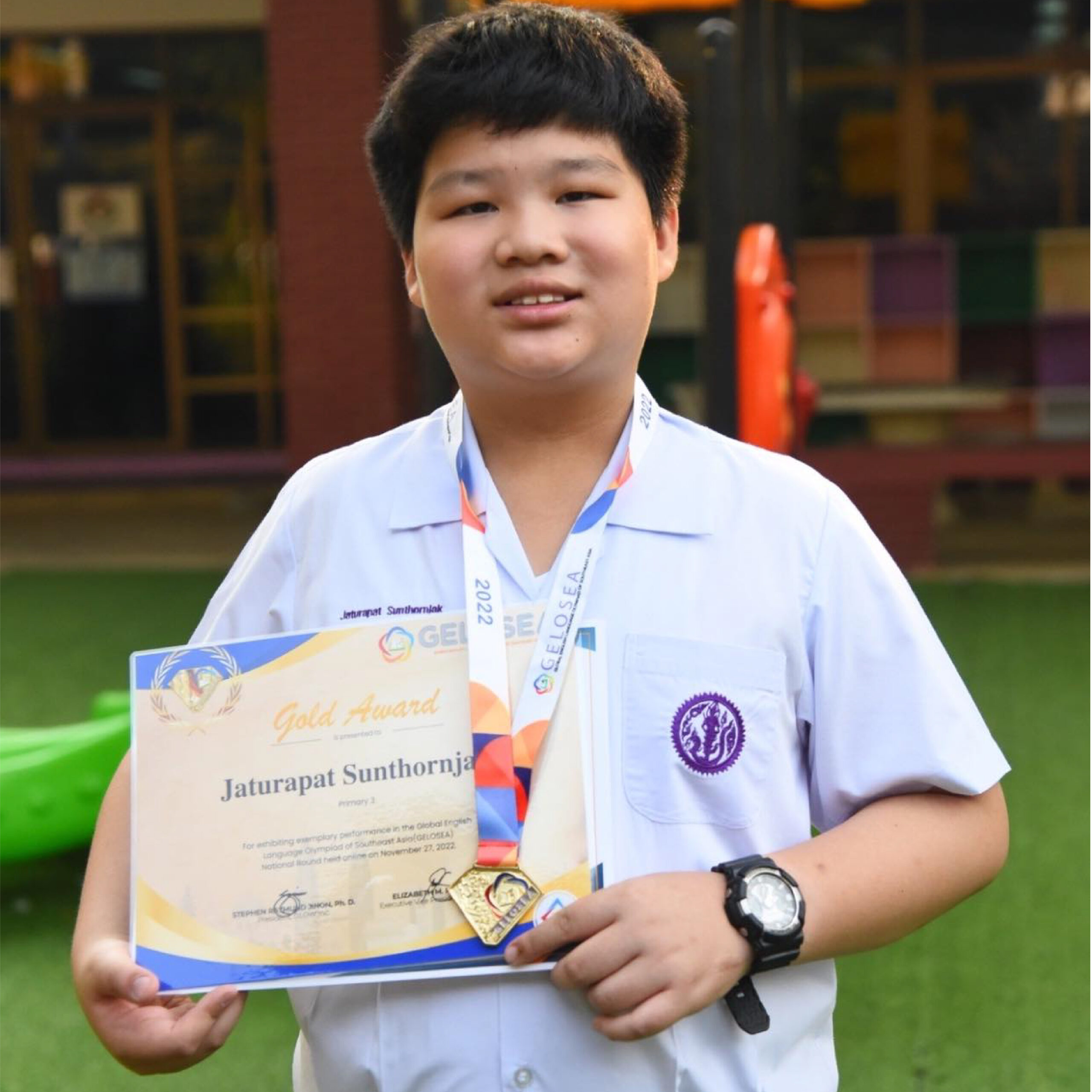 GELOSEA รับรางวัล การแข่งขันภาษาอังกฤษ สนามสอบ-02